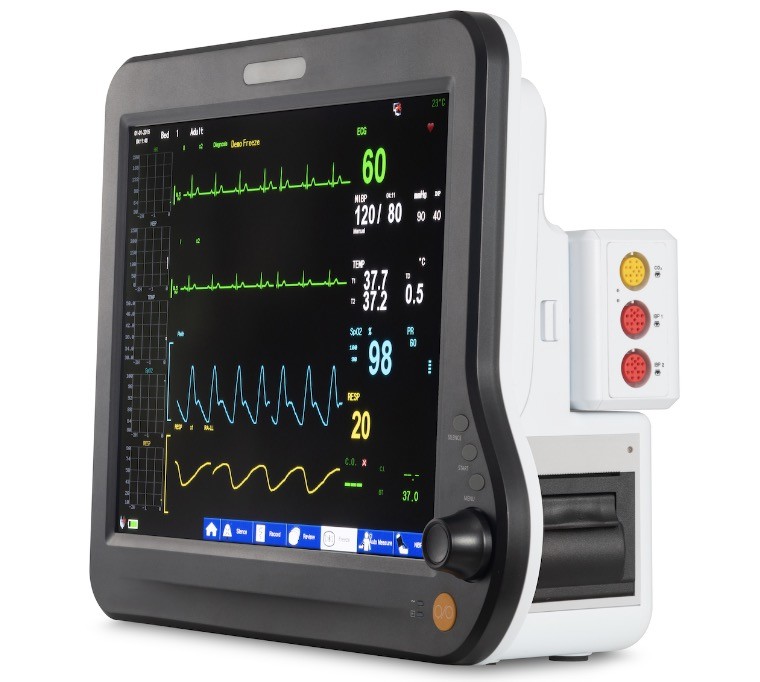 Multi Parameter Modular Patient Monitor Portable ICU Cardiac Monitor