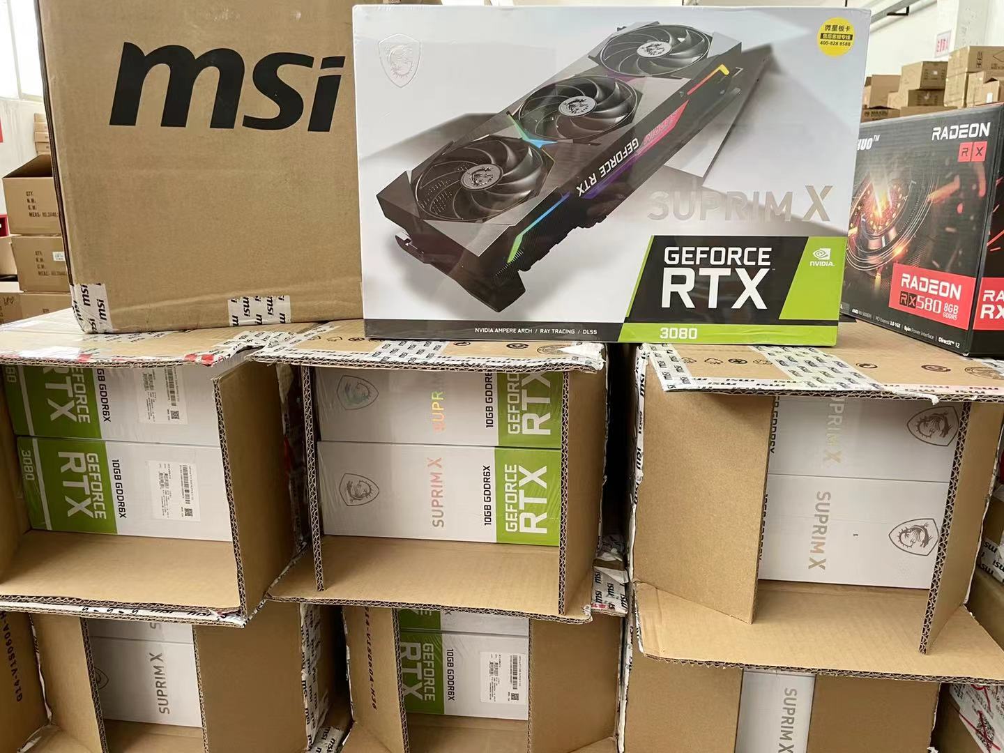 FCC RTX 3090 TI Graphics Card 256 Bit 24GB GDDR6 Gaming Graphics Card