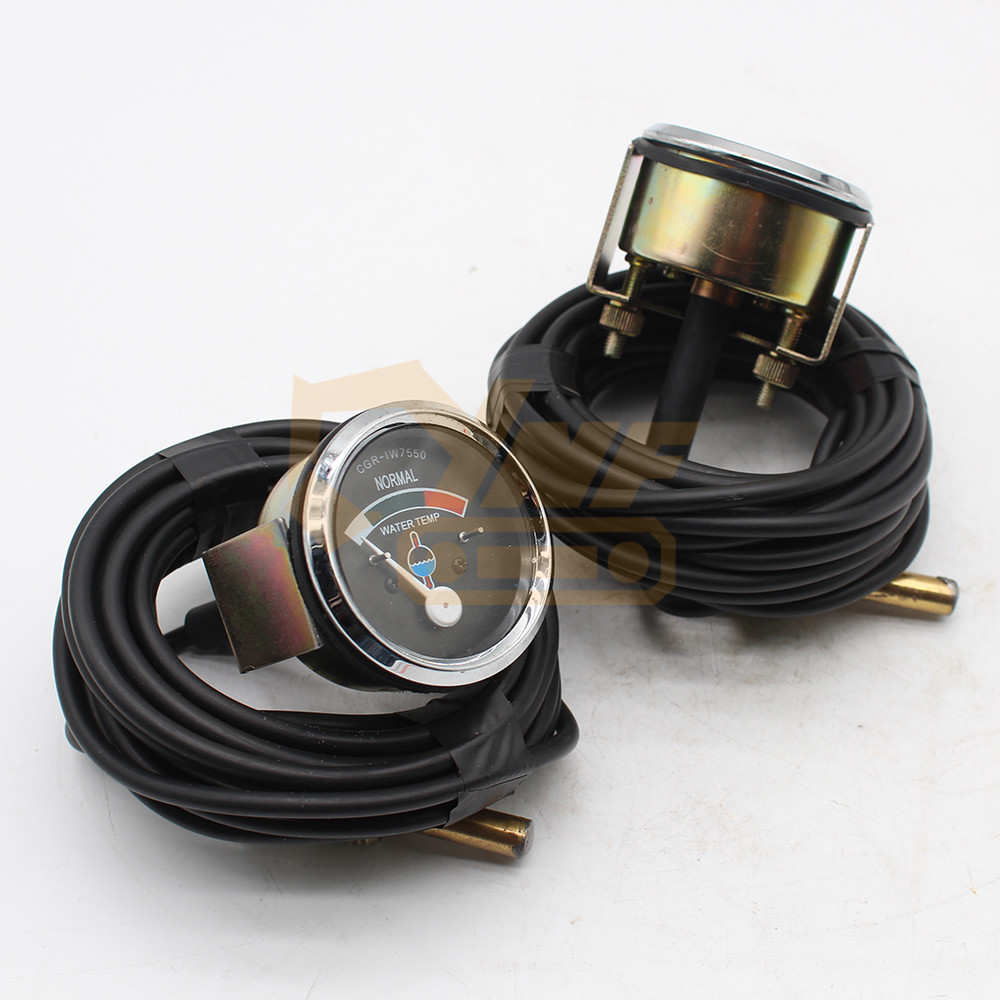 Indicator Oil Pressure 1W-7550 Oil Temperature Gauge 1W-7550 Water Temperature Gauge 1W7550 for Cat Bulldozer D7g
