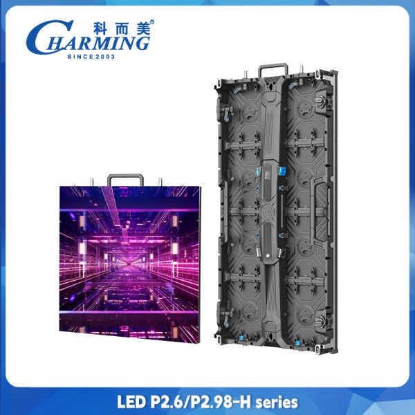 Quality Rental LED Display Indoor Outdoor Full Color Led wall P2.6 Led Video Wall 500x500mm Die Cast Aluminum Display Screens for sale