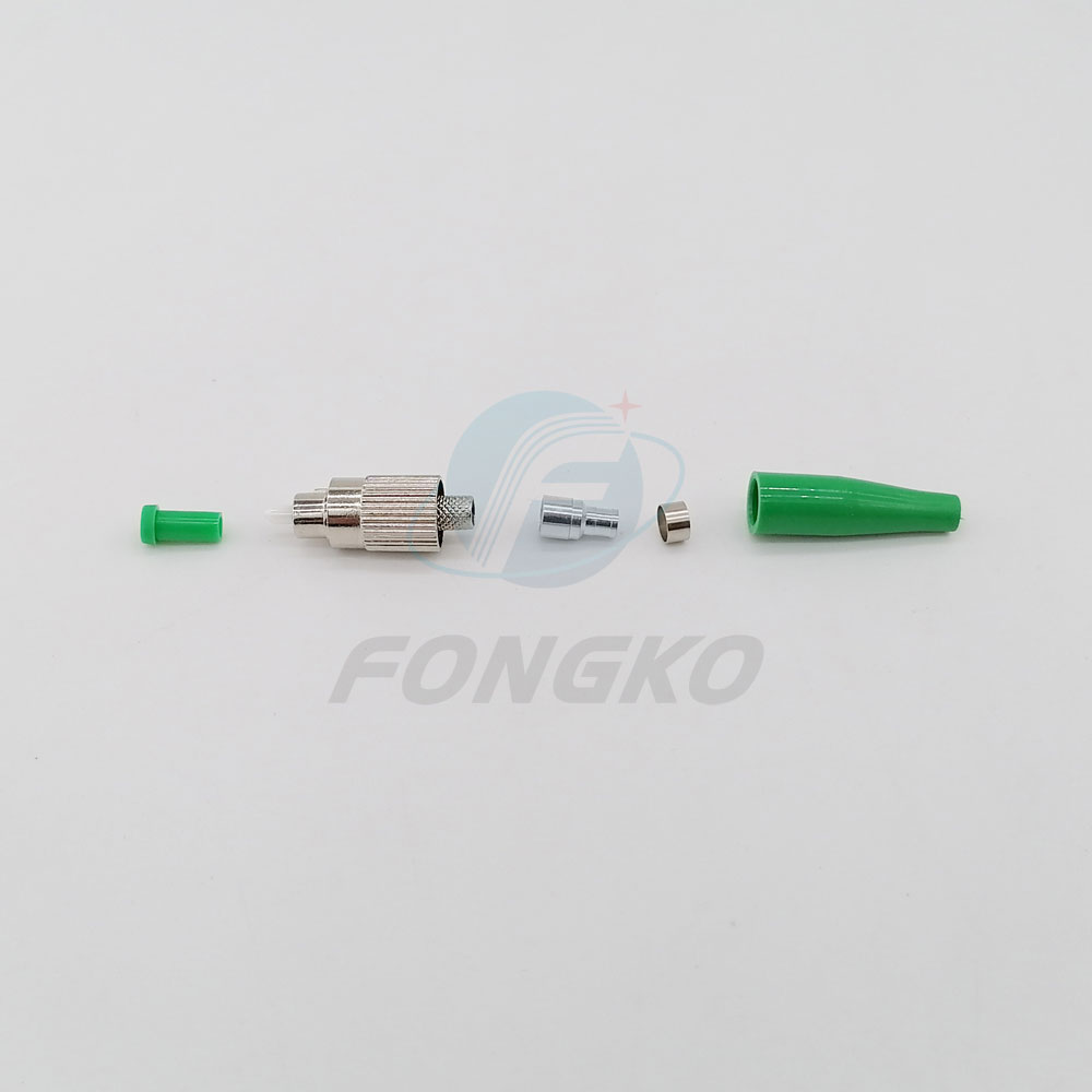 Low price FC/APC 3.0mm Ceramic Ferrule Medical Fiber Optical Connector Parts Fiber Optic Connector Kit