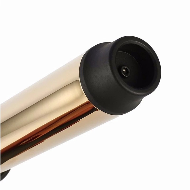 Professional Corner Hair Curling Iron Golden PTC Fast Heating LCD Display