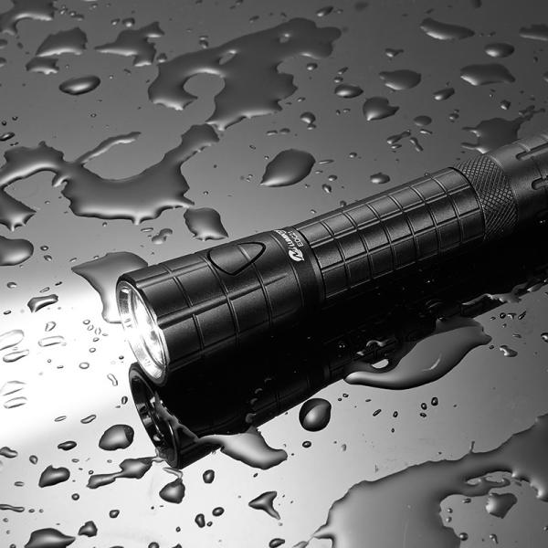 Lumintop Rechargeable Tactical LED Flashlight , Durable Police Rechargeable