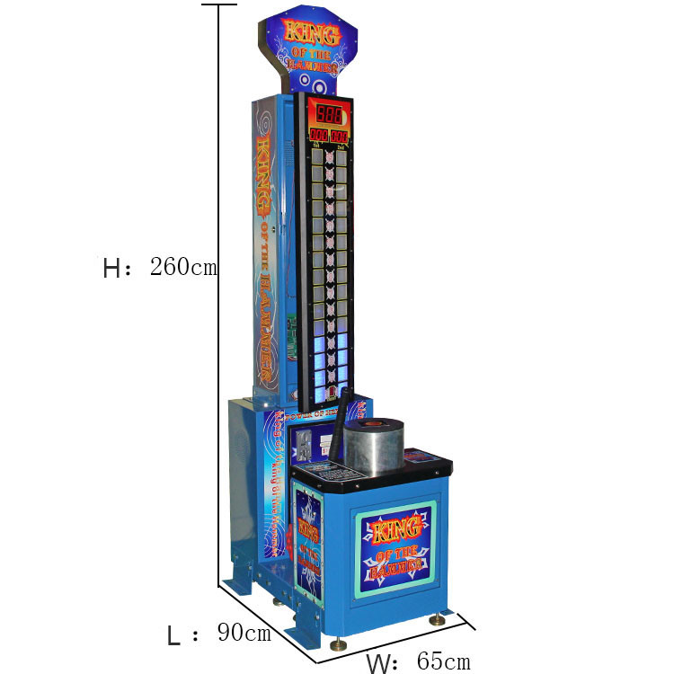 Hammer Hitting Game Coin Operated Lottery Ticket Game Machine