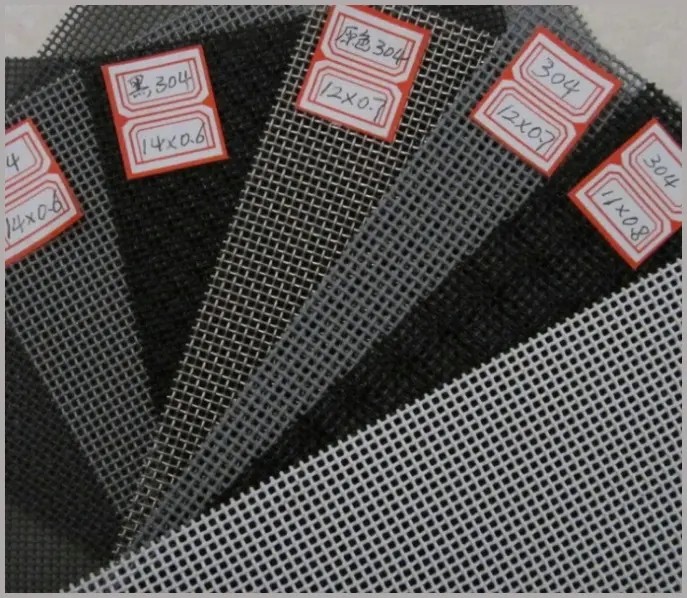 Customizable Woven Stainless Steel Bulletproof Security Fly Insect Window Screens
