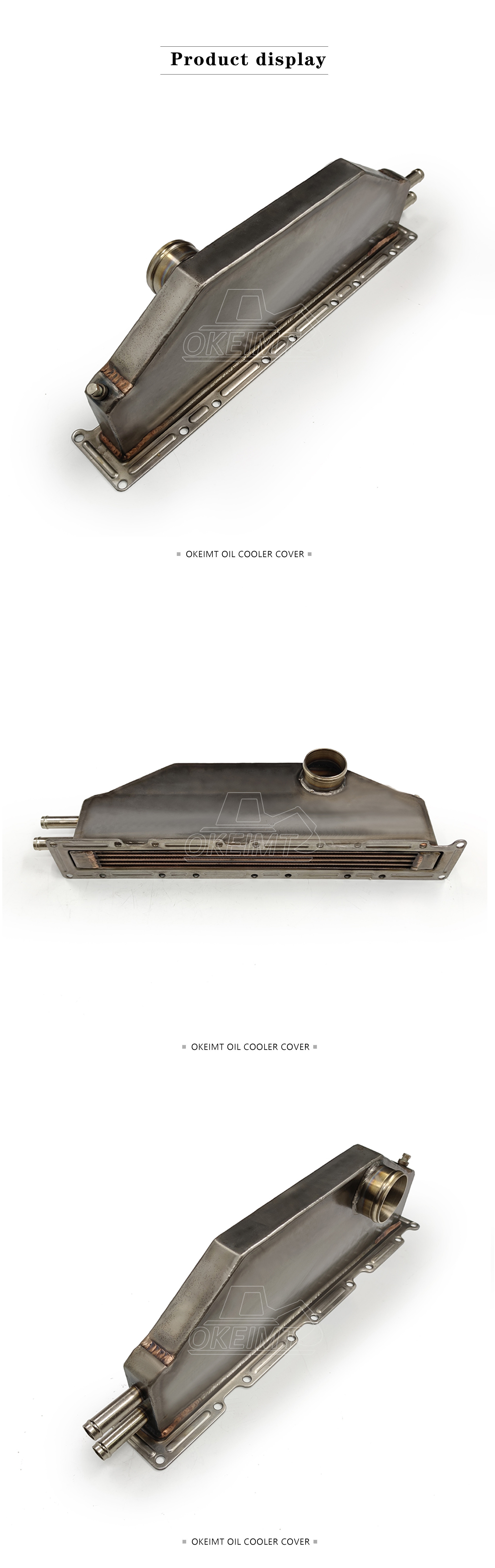 Excavator Engine Parts 6D114 6CT Cummins Genuine Intercooler 3924732