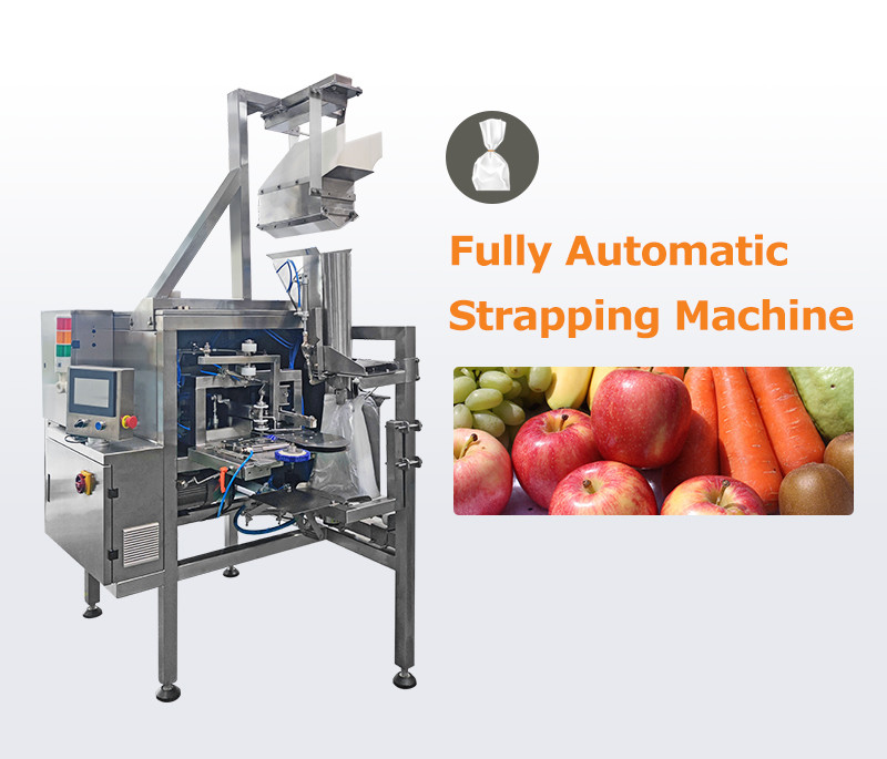 25 Bag / Min Carrots Sweet Potatoes Strapping Machine Fully Automatic