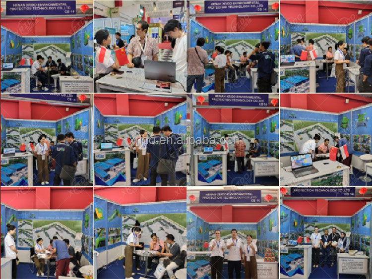 Garbage Msw Processing Plant Waste Recycling Machine 20tpd Capacity