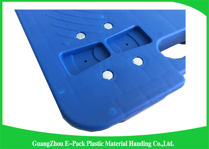 Industrial Big Load Capacity Plastic Dolly Cart , Recyclable Moving Equipment Dolly