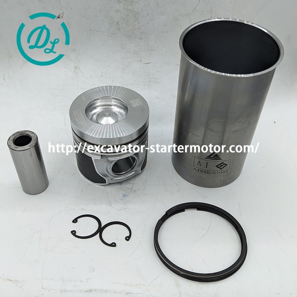 Xinchai A498BT/AD32XG Excavator Part Engine Cylinder Liner Piston Kit