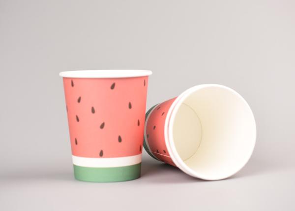 Various Sizes Takeaway Disposable Paper Cups , To Go Coffee Cups Full Colour