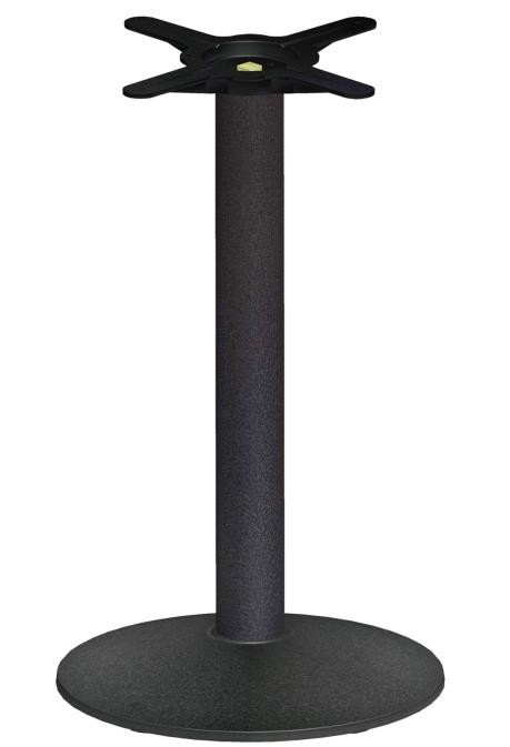 Round Dining Table Pedestal Table Leg Powder Coat Height 28''