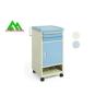 Steel Bedside Tables Hospital Ward Equipment , Bedside Cabinet On Wheels for sale