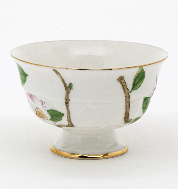 Tableware Gift Ceramic Tea Cup And Saucer Porcelain Serving For One