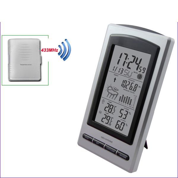 Wireless Weather Station Digital Indoor/Outdoor Thermometer Hygrometer