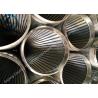 Buy cheap 30 Slot Water Well Screen , Abreaction Resistant Welded Wedge Wire Screen from wholesalers