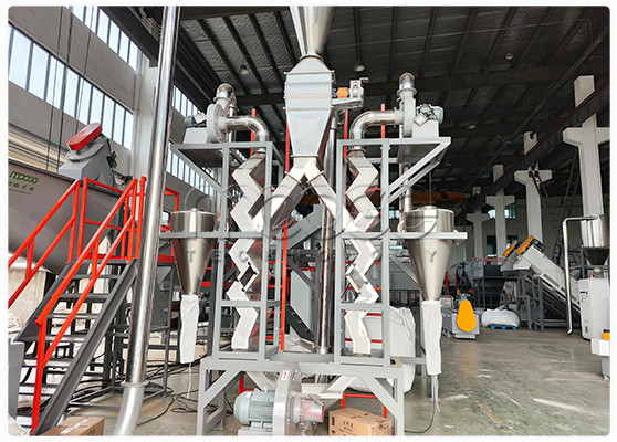 Rigid Pet Scrap Recycling Plastic Bottle Washing Plant