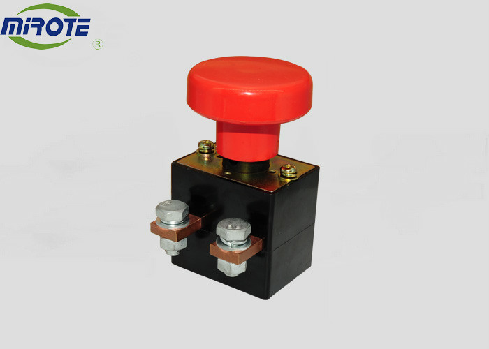 Custom Micro Latching Push Button Switch , Mushroom Emergency Stop Button 125A
