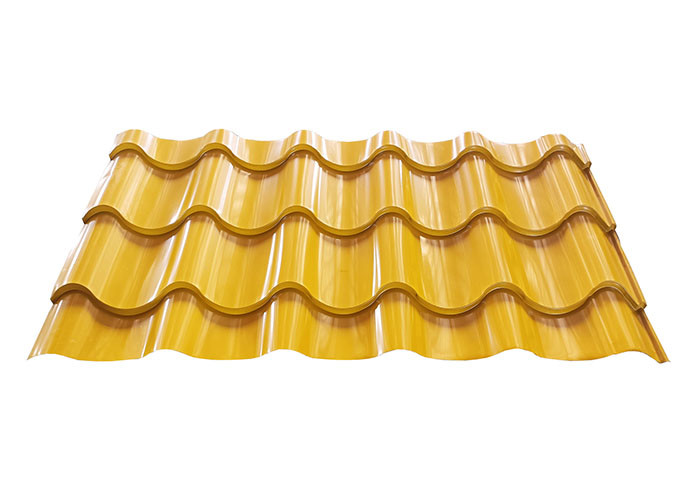 Chain Size 1 Inch Glazed Tile Roll Forming Machine 3 - 5m/Min