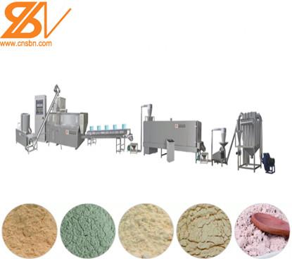 Full Automatic Baby Food Making Machine Twin Screw Baby Food Processing