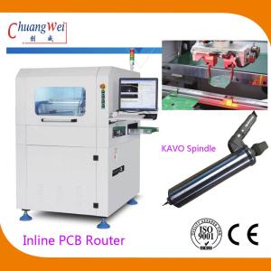  In Line PCB Assembly Machine PCB Router With KAVO Spindle 60000 RPM Manufactures