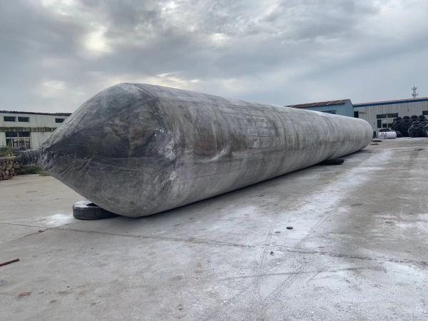 Composed Ship Launching Airbag 0.3m To 3.0m Diameter Natural Rubber Marine