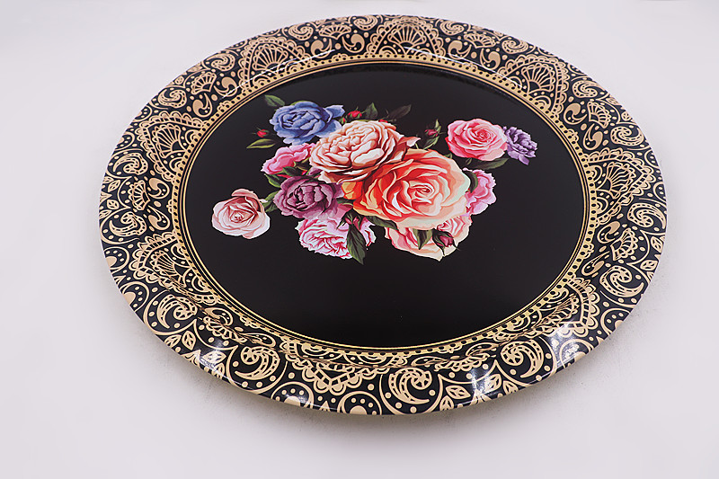 36cm Royal wholesale colorful dinner plate restaurant dinnerware food dishes