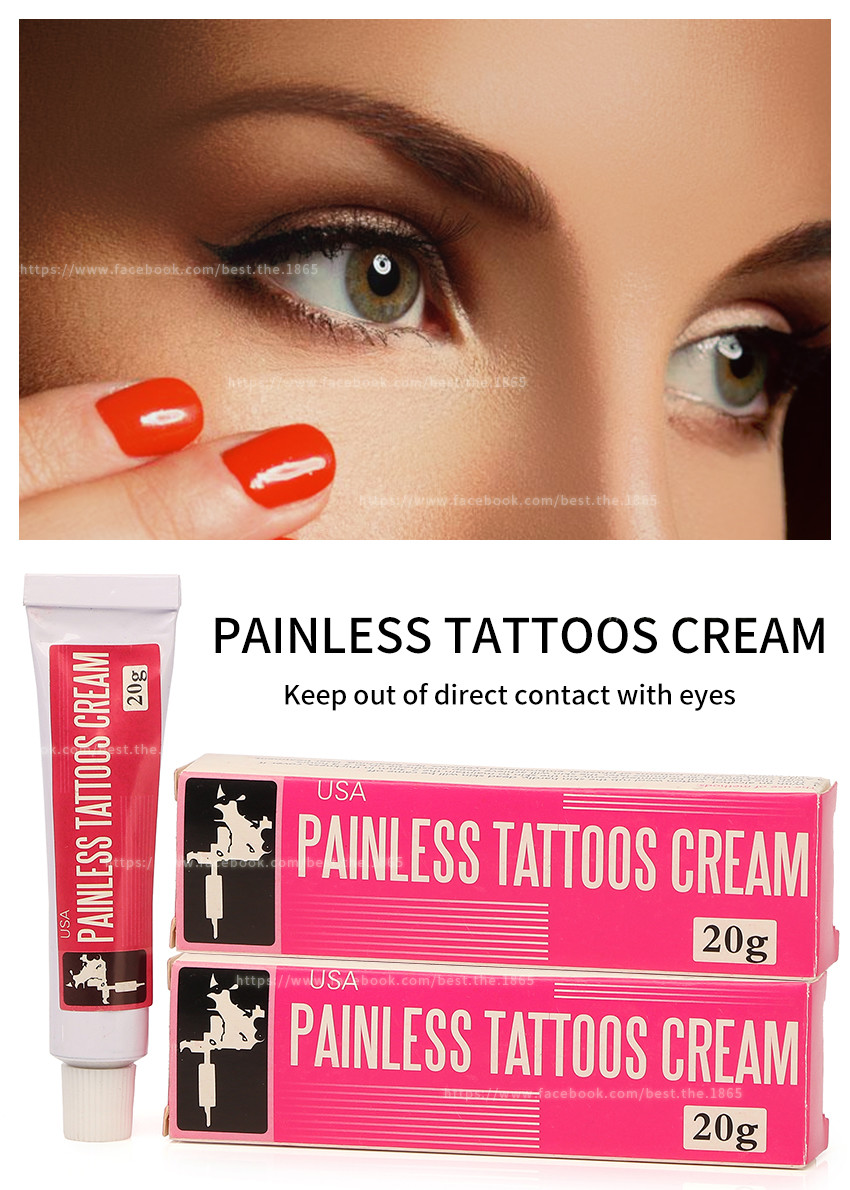 Permanent Makeup Tattoo Numbing Anesthetic Cream tktx dr numb Pain Relieving