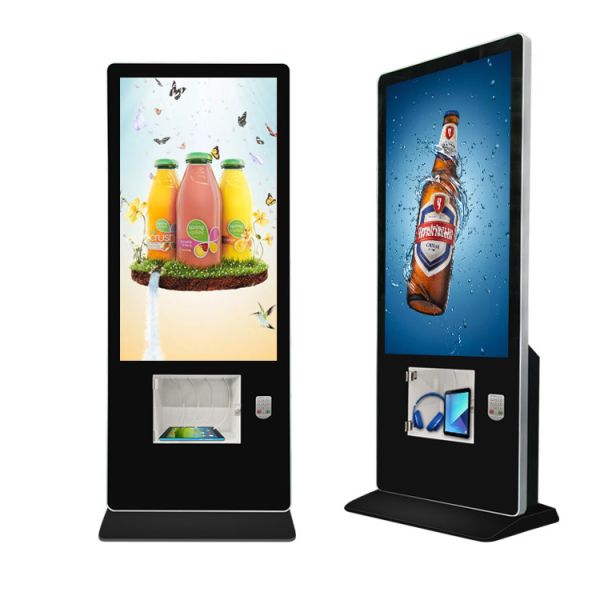 Quality Android OS 55" LCD Display Power Bank Kiosk for sale