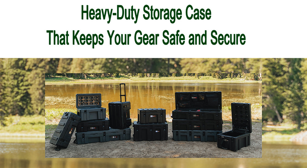 Vehicle Rooftop Fishing Rugged Storage Box 106L Keep Gear Safe And Organized
