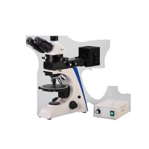 Objective Transmitting Laboratory Polarizing Microscope LED Light Source