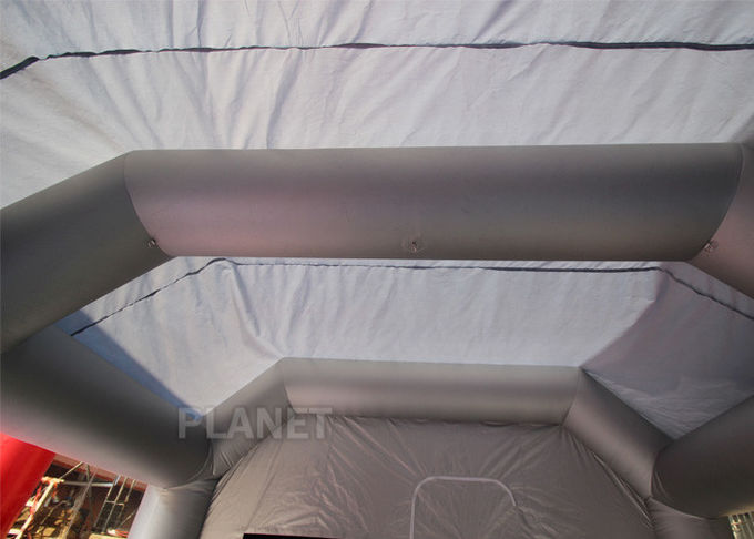 7m Long Inflatable Spray Booth With Blower Fire - Retardant EN14960 SGS CE