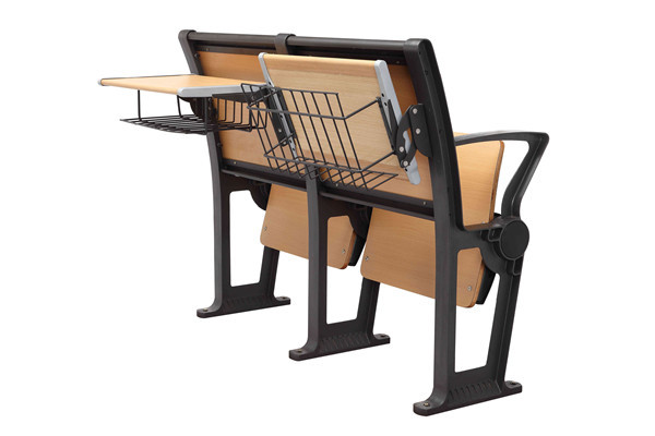 Wear Resistance Lecture Hall Chair With Desk For Terrace Classroom