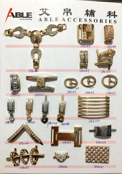Quality A4 Zinc Alloy Buckle , Alloy And Rhinestone Shoe Buckle Replacement For Leather Shoes Clothes Scrapbooking DIY Crafts for sale
