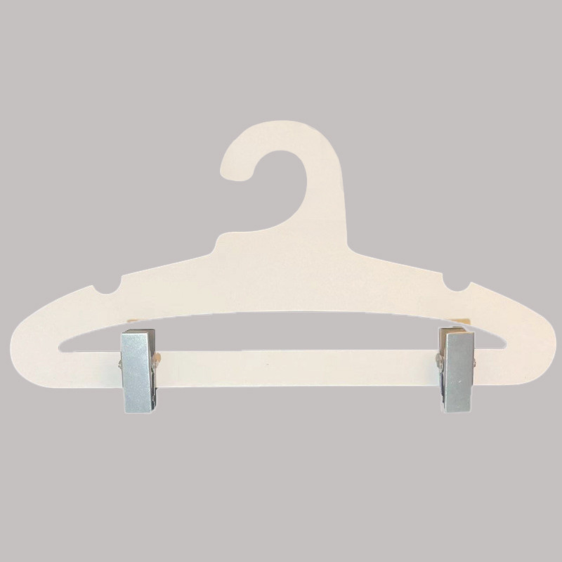 Customized Cardboard Pants Hangers With Clip | Custom LOGO Trousers Hangers