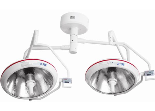 ZF700/700 Double Arm Surgical Medical Shadowless Halogen Operating Lights