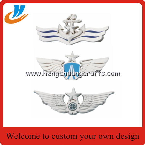 Custom Soft Enamel Officer Police Badge Die casting soft enamel police metal lapel pin (HC-L067)