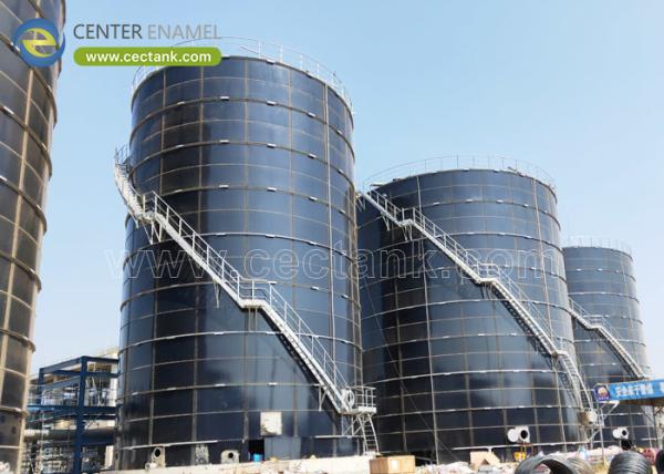 Glass Lined Steel Above Ground Storage Tanks for Industrial Wastewater Treatment