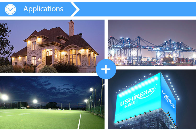 400W High Brightness Cost Effective Flood Light For Tennies Courts Basketball Fields
