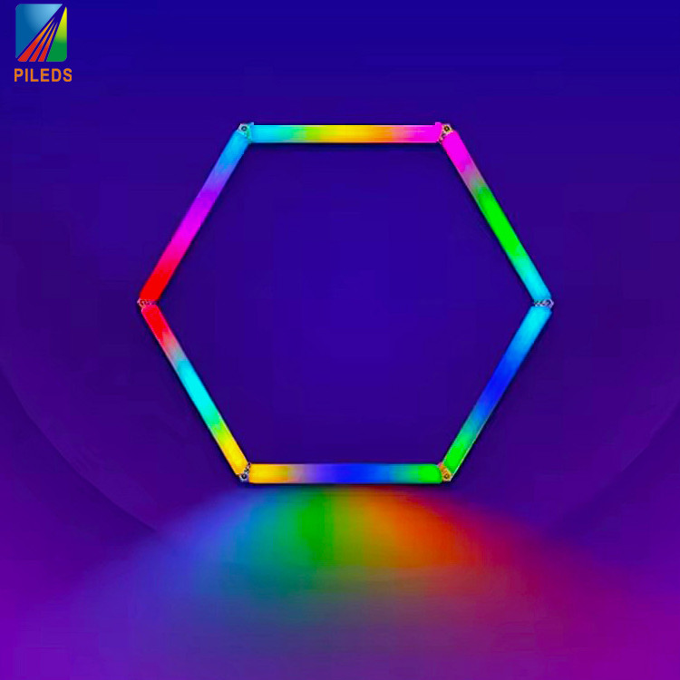 RGB Honeycomb LED Pixel Bar Tube IP20 with 14W/meter Power Consumption and 270° Beam Angle