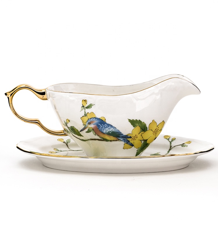 12 Inch Custom Ceramic Bowl Gravy New Bone Soup Bowl With Tray 12 Oz 8 Oz 4 Oz
