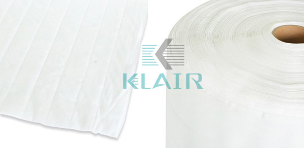 Rolls Bag Air Filters Material Ultrasonic Welded Leakage Free F5 F6 F7 F8 F9