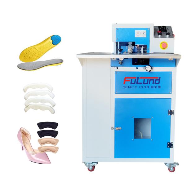 0.5KW Insole Making Machine , Shoe Manufacturing Equipment for foam rubber
