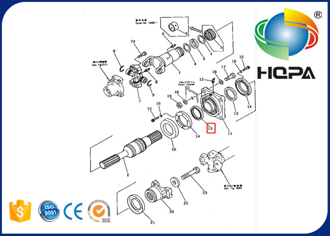 419-20-15620 15Z-68x85x10 TC Style Framework Mechanical Seal Oil for Komatsu WA200-1