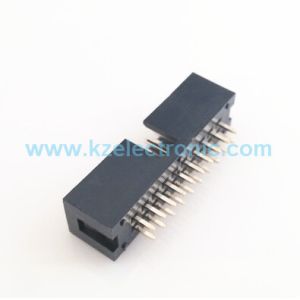 Double row 2.54mm pitch box header 2*10 pins male header