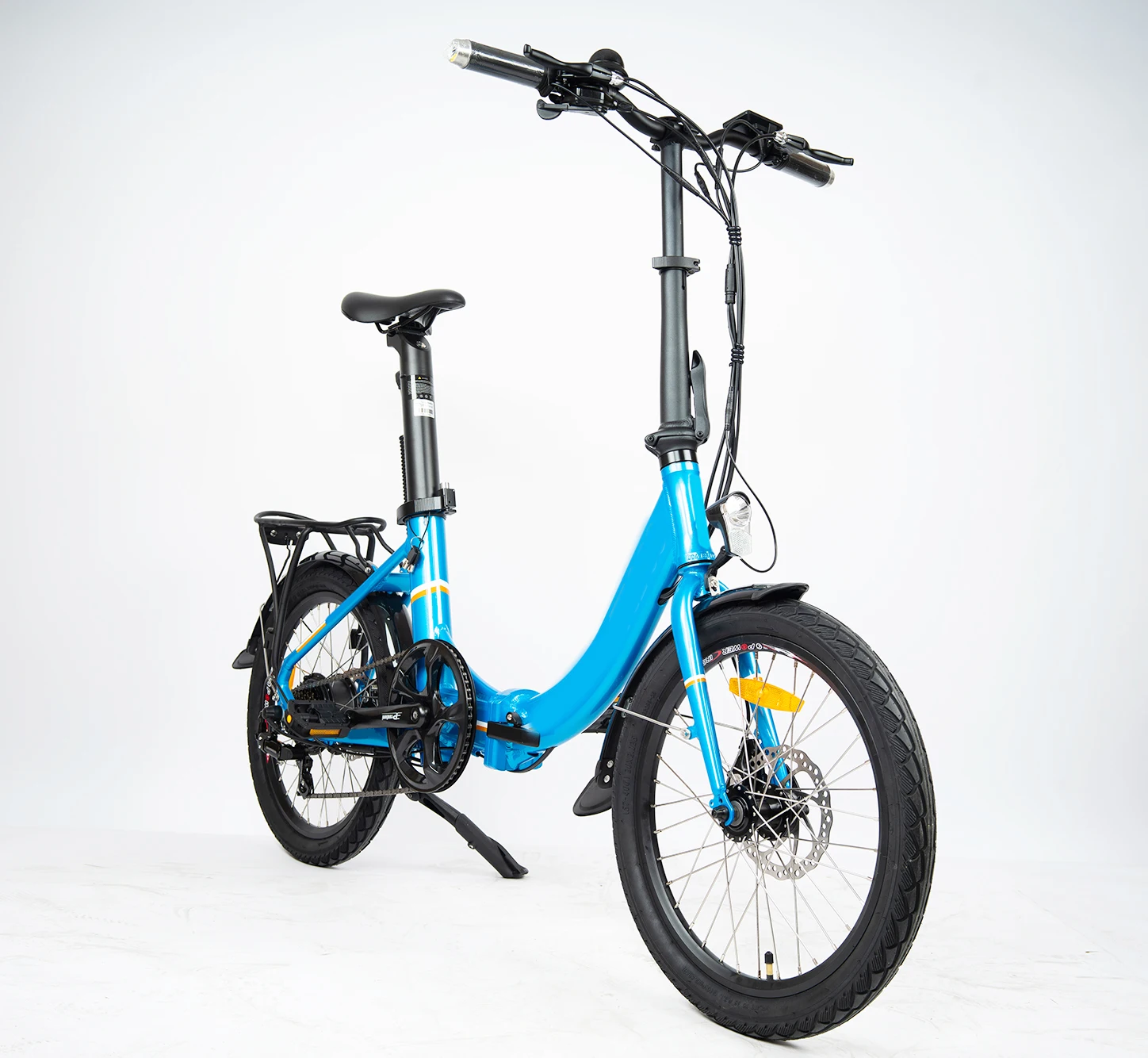20 Inch Electric Folding Bike 36V 350W Battery 7 Speed Step Through Electric Bicycle