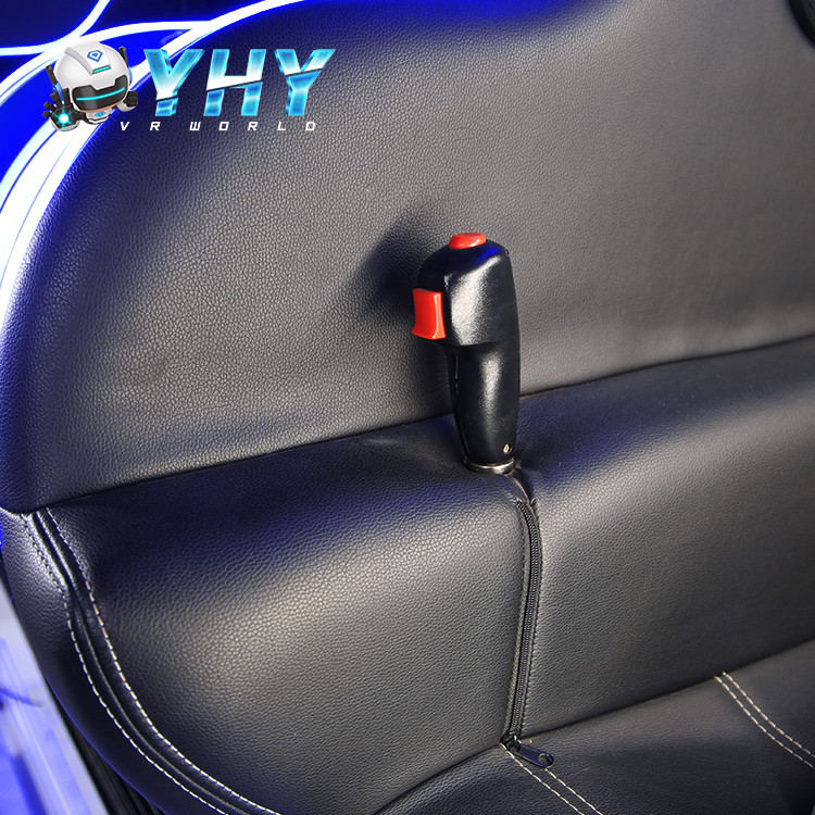Acrylic 2 Seats 9D VR Egg Simulator Cinema With 200 Games