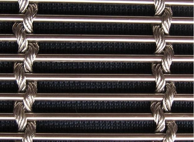 Stainless Steel Decorative Wire Mesh For Cabinets / Window Screen / curtain
