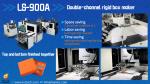 Fully Automatic Double Positioning Double Molding Rigid Box Positioning Machine