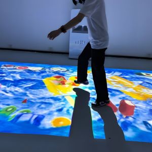 Portable Interactive Ground Projection Machine 4000 Lumens